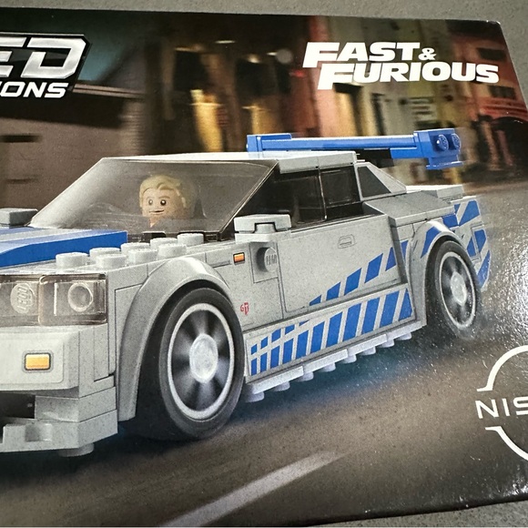 LEGO Speed Champions Nissan Skyline GT-R (76917) – Fast & Furious, 319 PCS - Picture 5 of 9